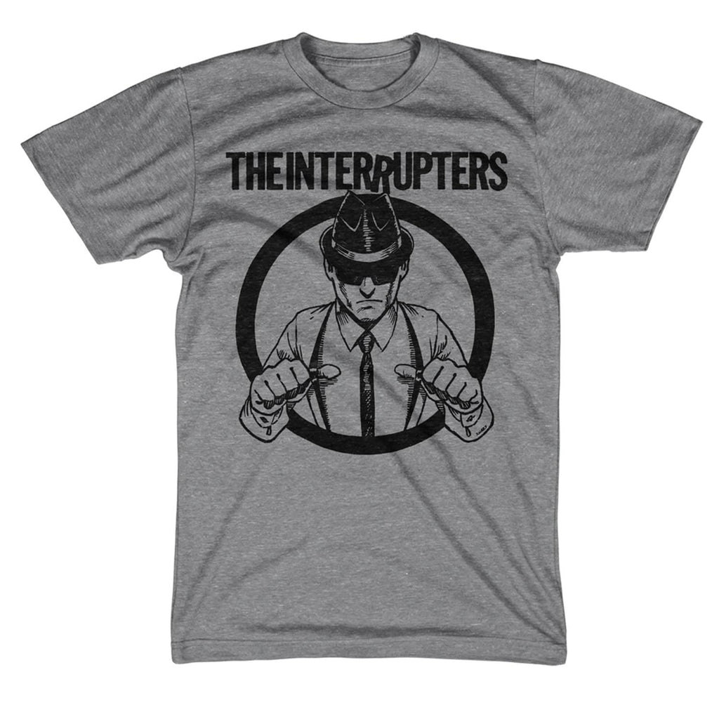 The Interrupters - サスペンダーズ Tシャツ (ヘザーグレー)