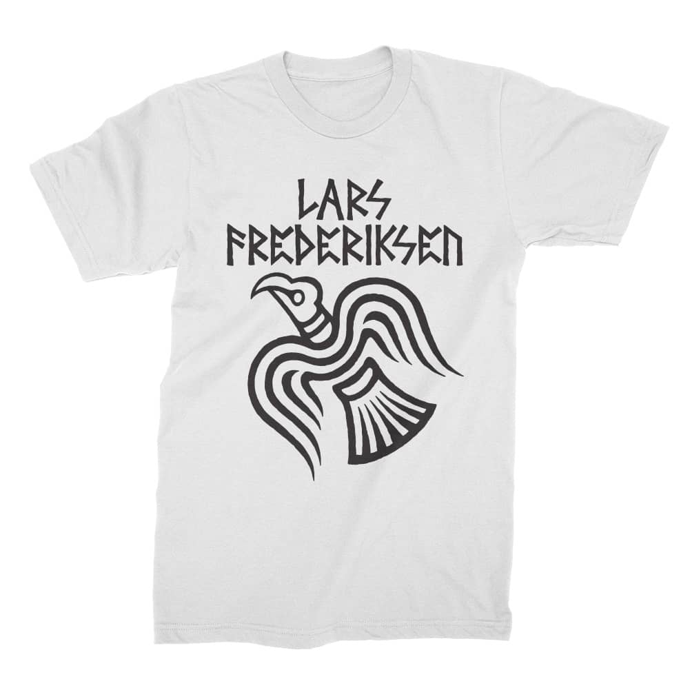 Lars Frederiksen (ラーズ・フレデリクセン) レイヴン Tシャツ（ホワイト）