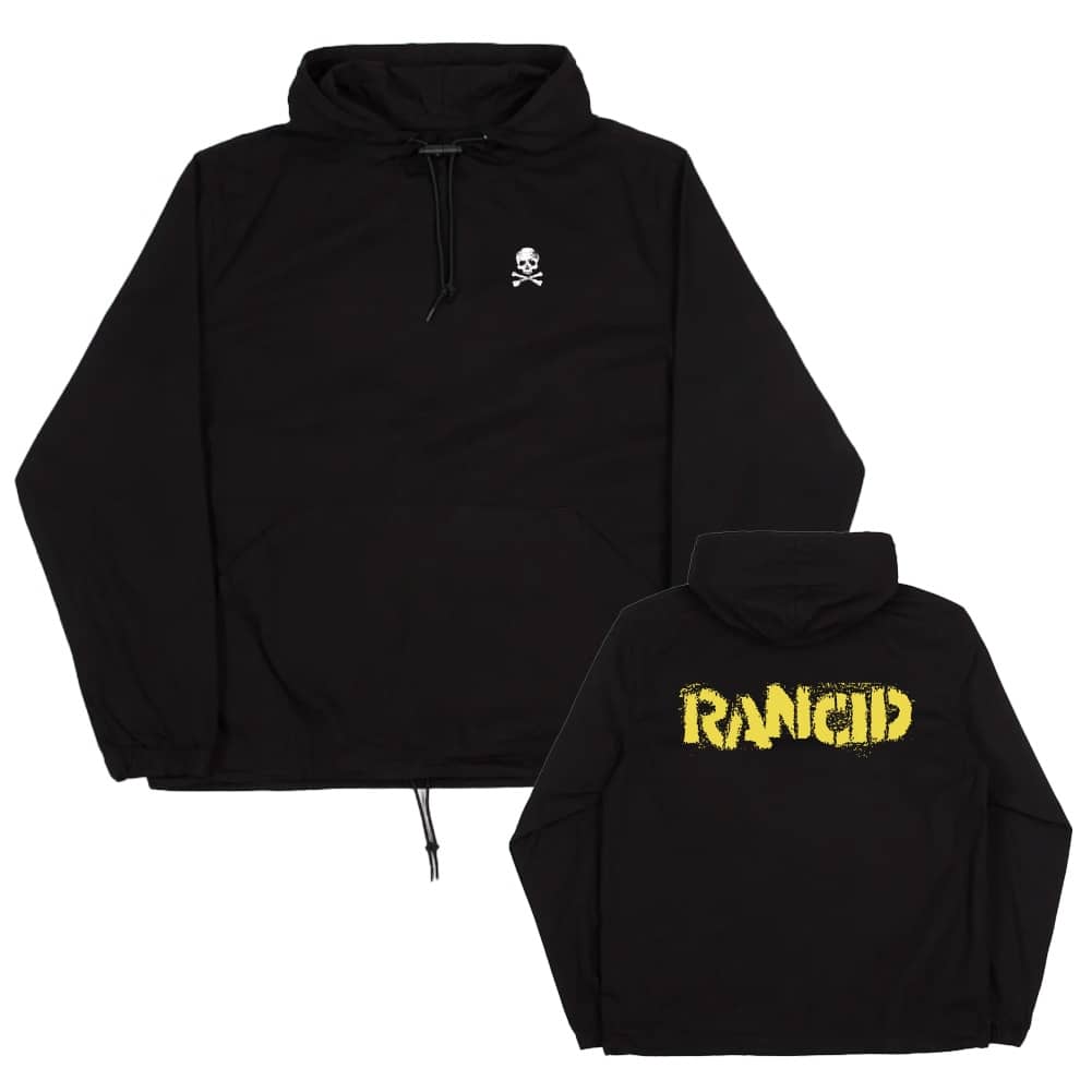 Kings Road Rancid Men's Skele-Tim Breakout Pullover Hoodie - Officially Licensed Band Merch