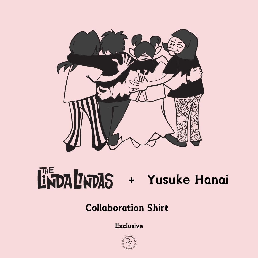 THE LINDA LINDAS + YUSUKE HANAI コラボTシャツの発売決定！ – bandstore