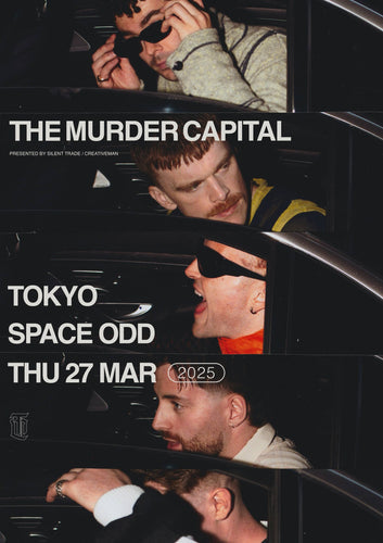 THE MURDER CAPITAL日本公演のbandstore限定コレクターチケットを発売！