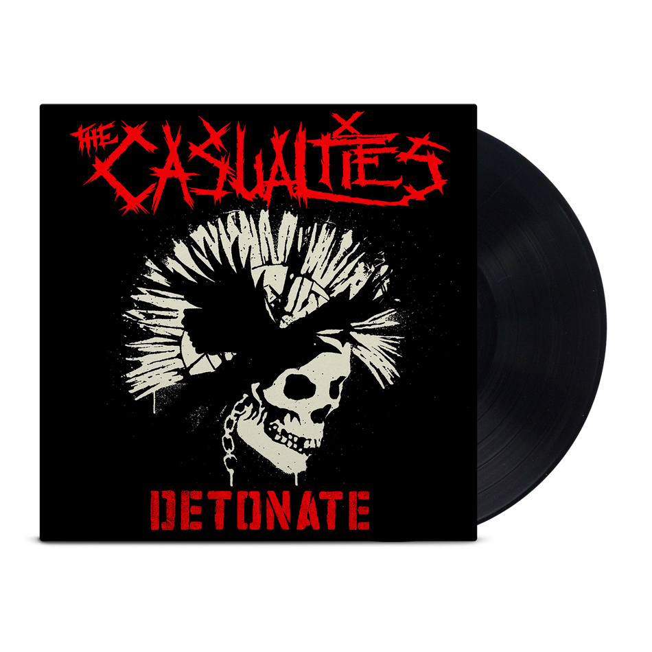 The Casualties Detonate LP (Black)