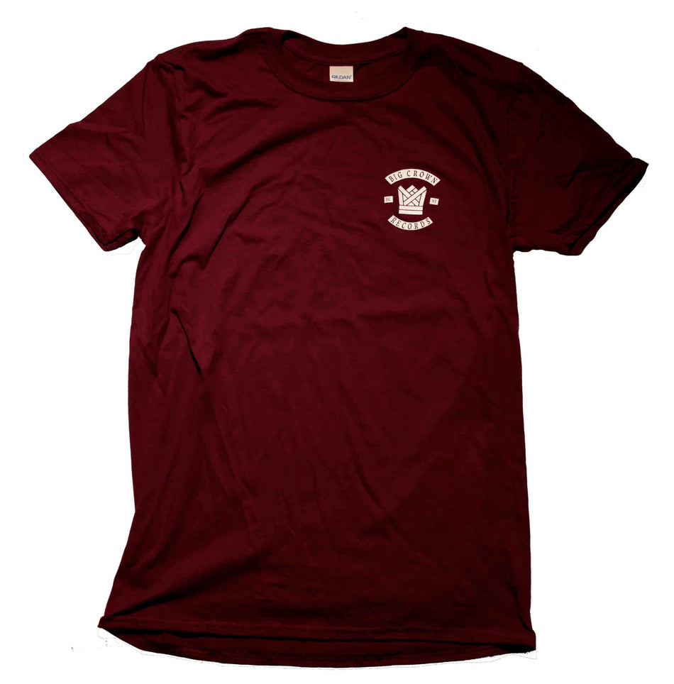 Big Crown Logo T-Shirt (Maroon)