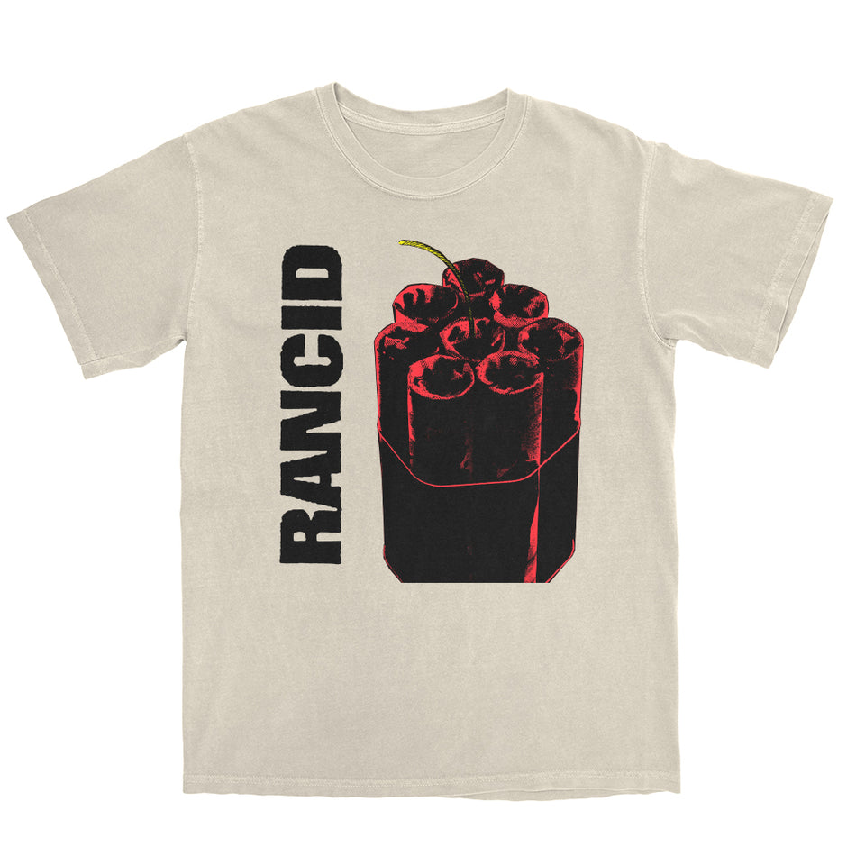 Rancid -Bomb T-Shirt - ナチュラル