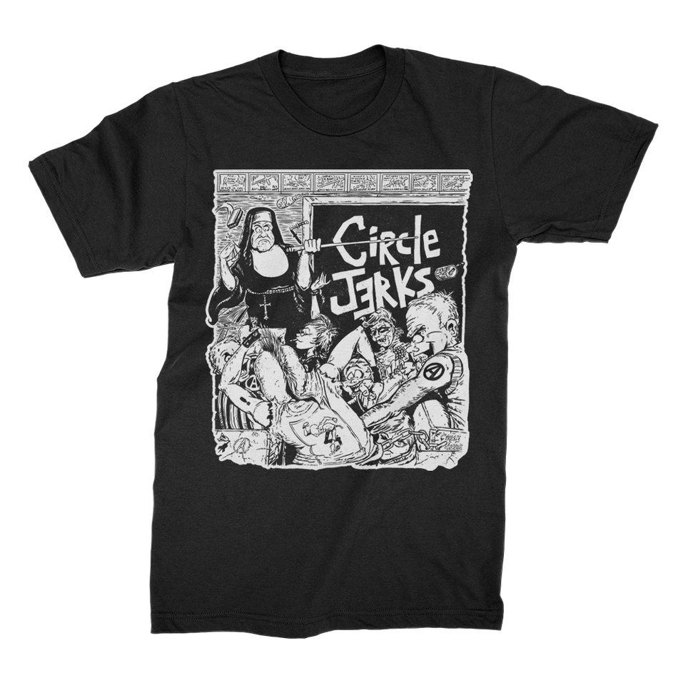 CIRCLE JERKS - CLASSROOM - T shirts (ブラック）