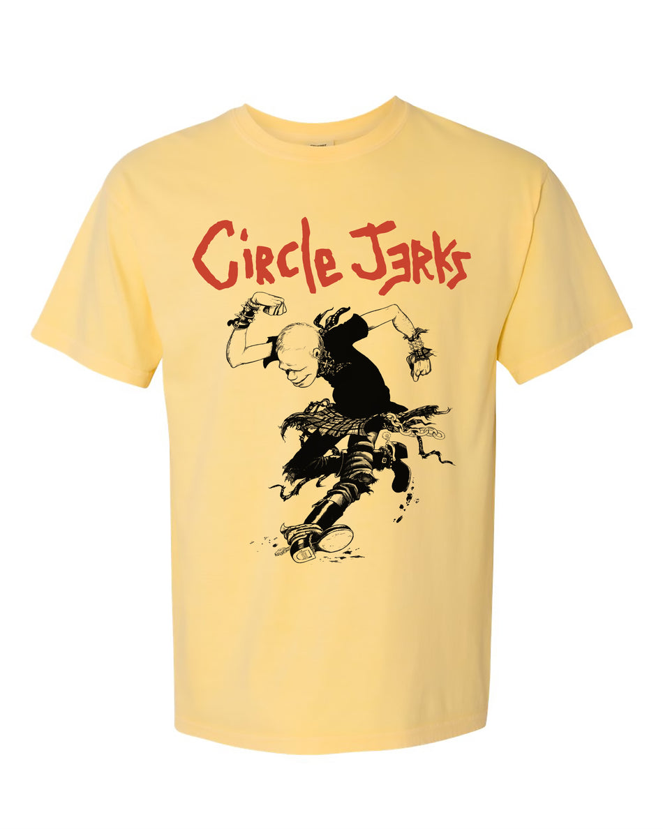 Circle Jerks (サークル・ジャークス)  - 2022 Skank Man Tシャツ