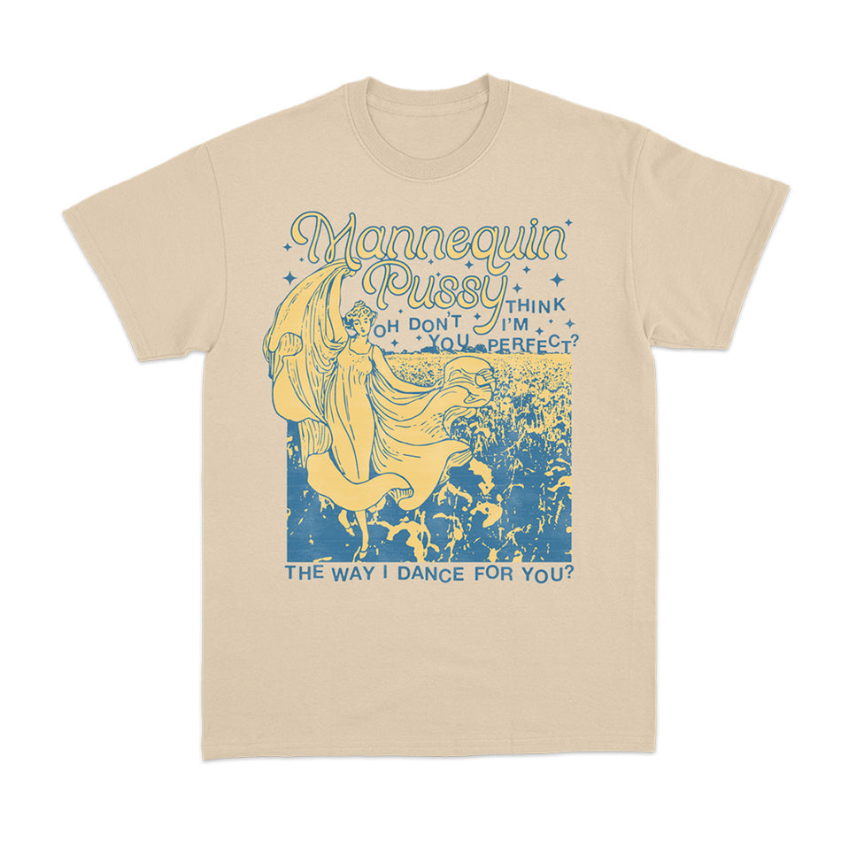 Mannequin Pussy - Dancing Tshirt - ナチュラル