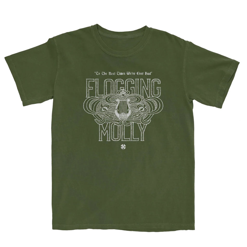 FLOGGING MOLLY - Anthem Tee - グリーン