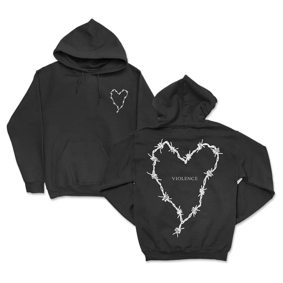 Frank Iero - Barbed Wire Heart - フーディー