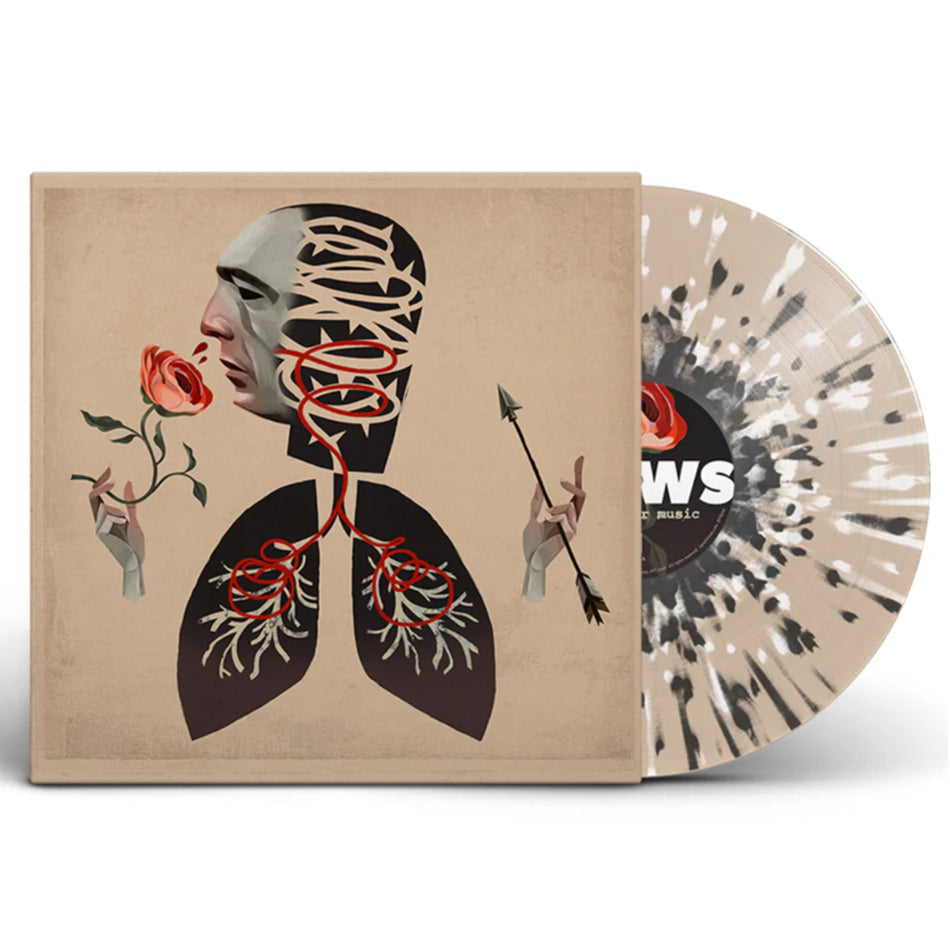 Hot Water Music -VOWS -  LP (Limited Lt Brown Vinyl with White,Grey & Black Splatter)