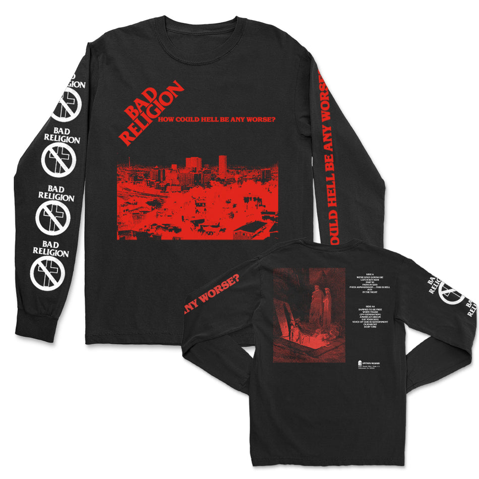 Bad Religion - How Could Hell Be Any Worse Long Sleeve - ブラック