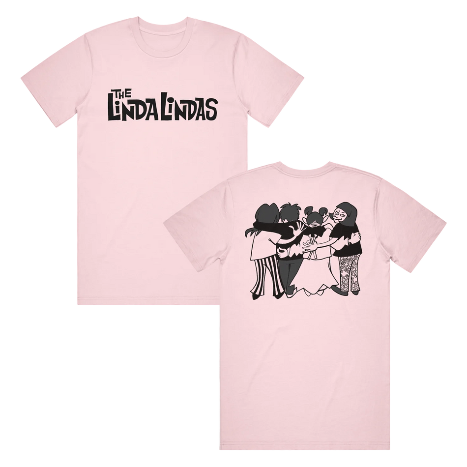 The Linda Lindas (ザ・リンダ・リンダズ) - Yusuke Hanai Collaboration Shirt - ライトピンク