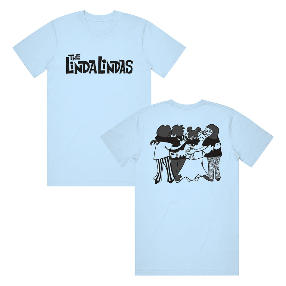 The Linda Lindas (ザ・リンダ・リンダズ) - Yusuke Hanai  Collaboration Shirt - ライトブルー