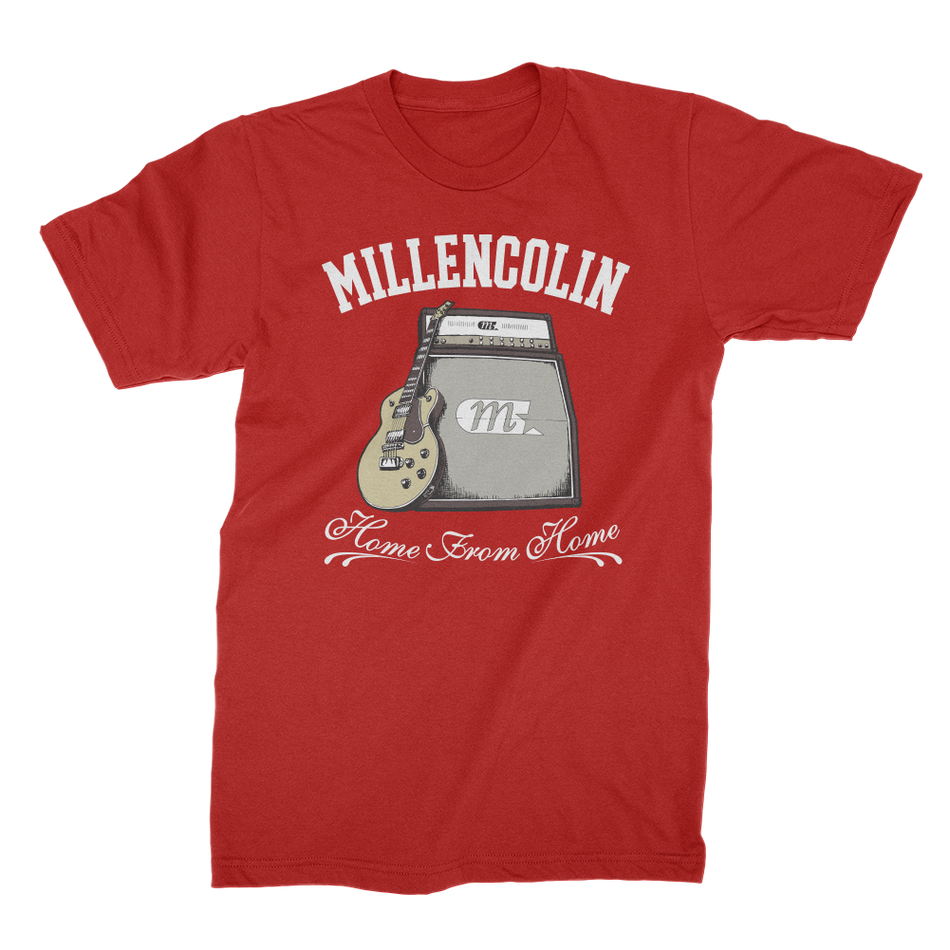 Millencolin - Home From Home T Shirt Cherry Red