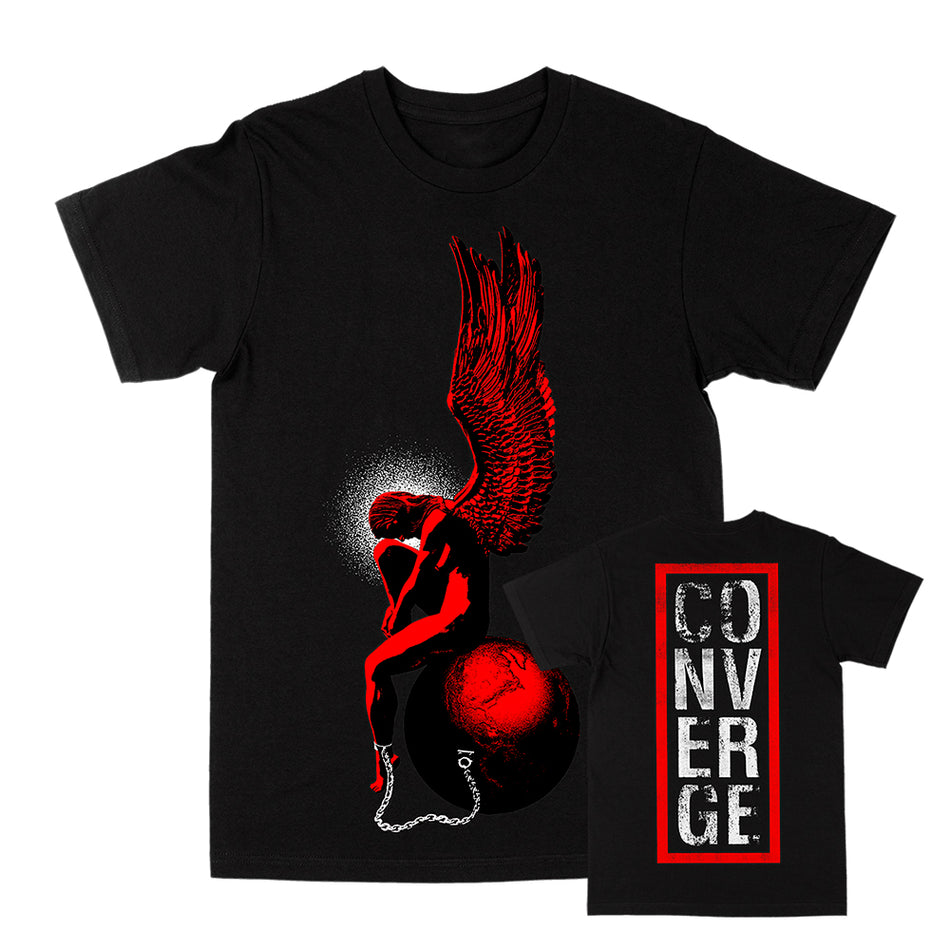 CONVERGE - MORTAL COIL - T shirts(ブラック）