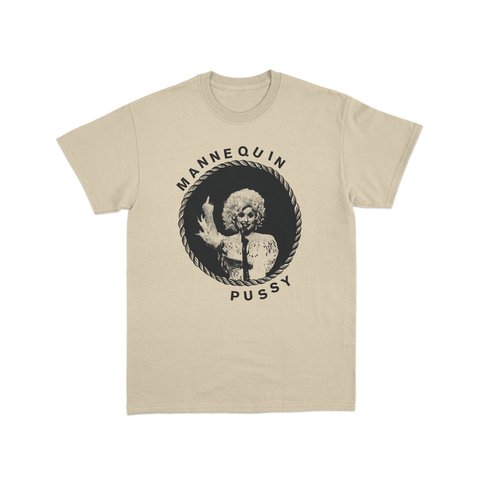 Mannequin Pussy - Dolly T-shirt - サンド