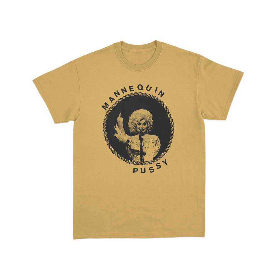 Mannequin Pussy - Dolly T-shirt - ベガスゴールド
