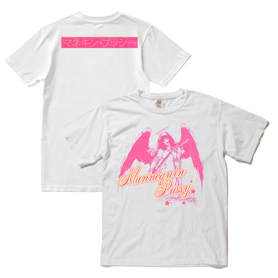 Mannequin Pussy - Japan Tour T shirts - ホワイト. 【日本公演グッズ数量限定】