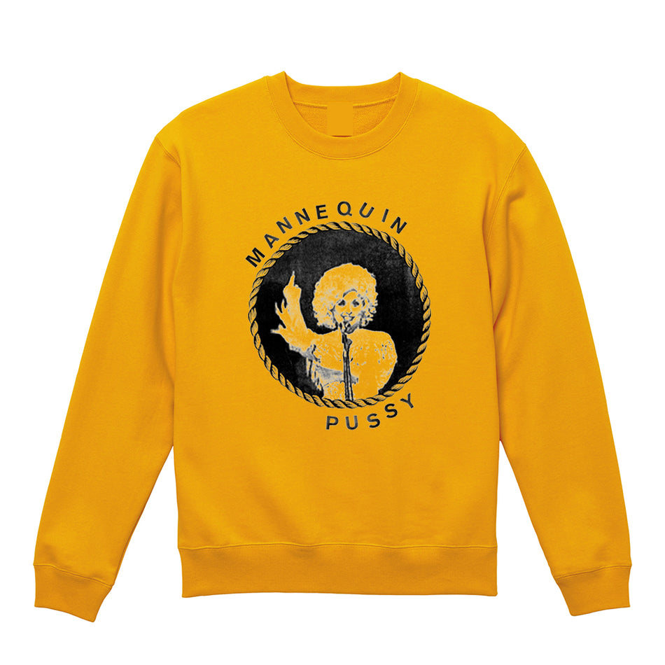 Mannequin Pussy - Dolly Crewneck スウェット - ゴールド