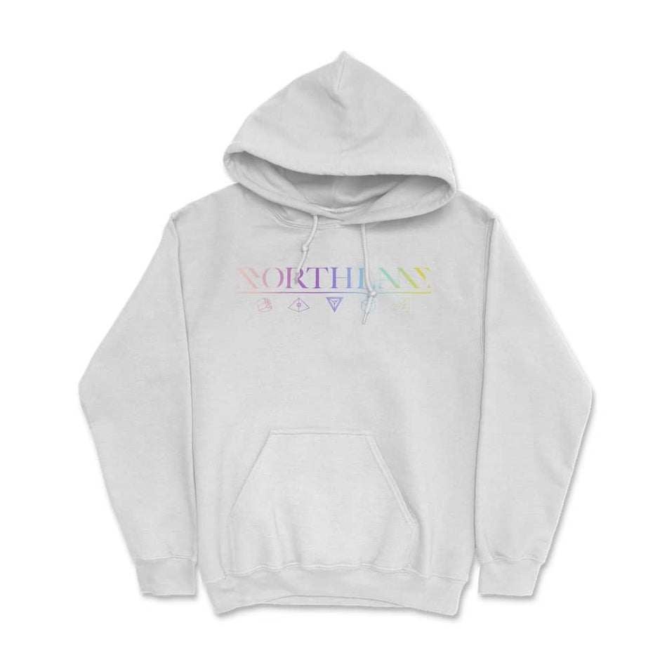 Northlane  - Icon - フーディー (ホワイト)