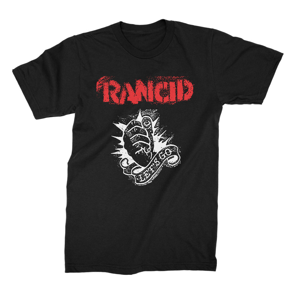Rancid -Let's Go Tee - ブラック