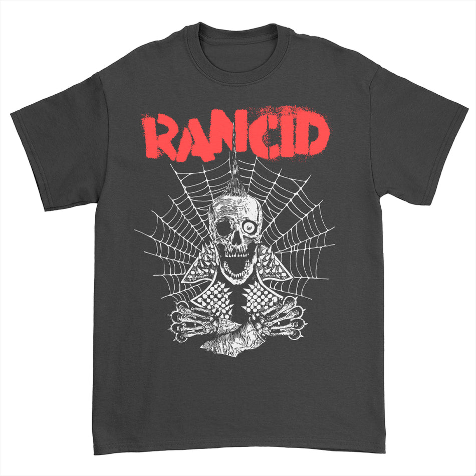 Rancid -Spiderweb T shirts - ブラック