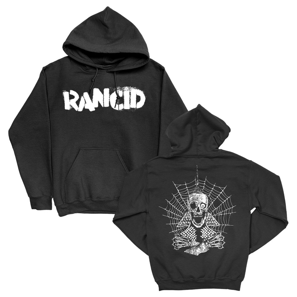 Rancid - Spiderweb Pullover Hoodie  - ブラック