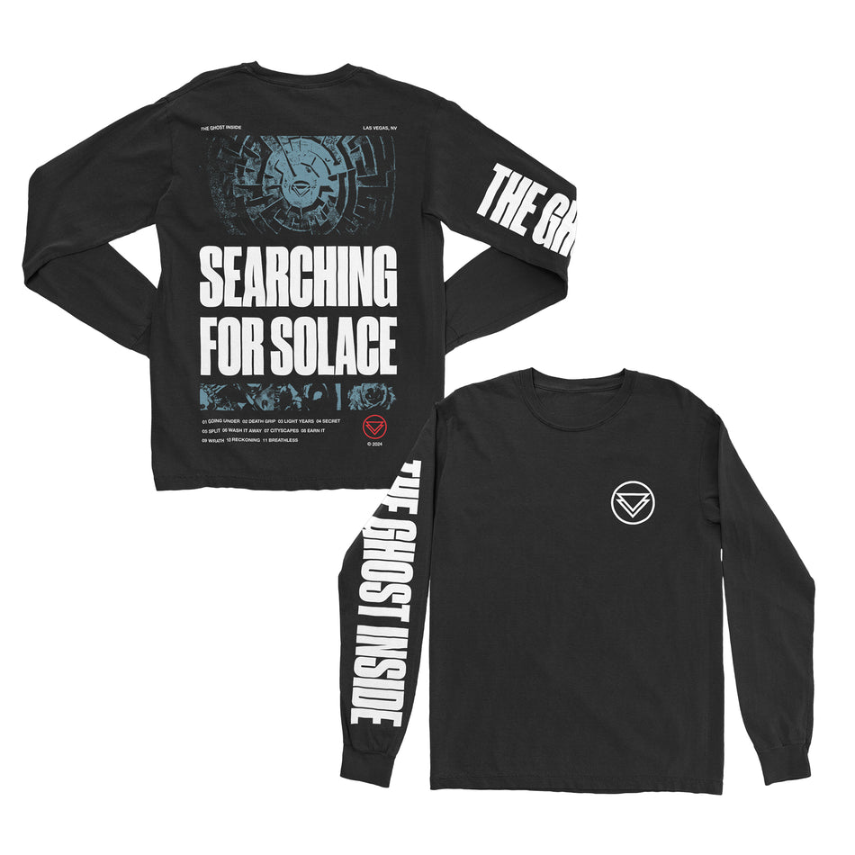 THE GHOST INSIDE - Tracklist - Longsleeve Tee (ブラック）