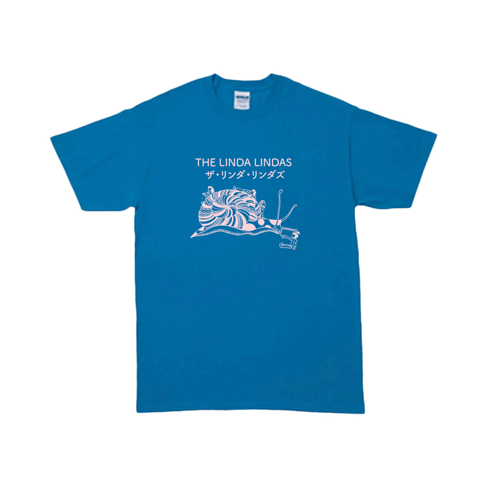 The Linda Lindas (ザ・リンダ・リンダズ) - カタツムリTシャツ (サファイア)