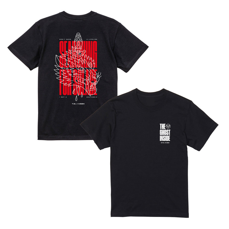 THE GHOST INSIDE - DaggerWolf - T shirts (ブラック)