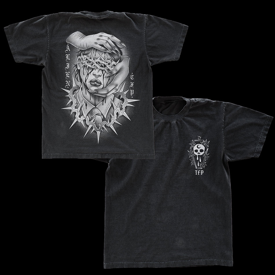 Funeral Portrait -Alien T shirts (ブラック）