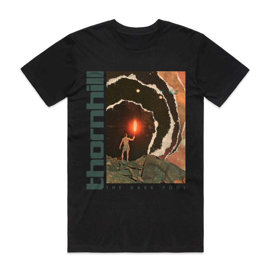 Thornhill - The Dark Pool (Green Logo) Tシャツ (ブラック）