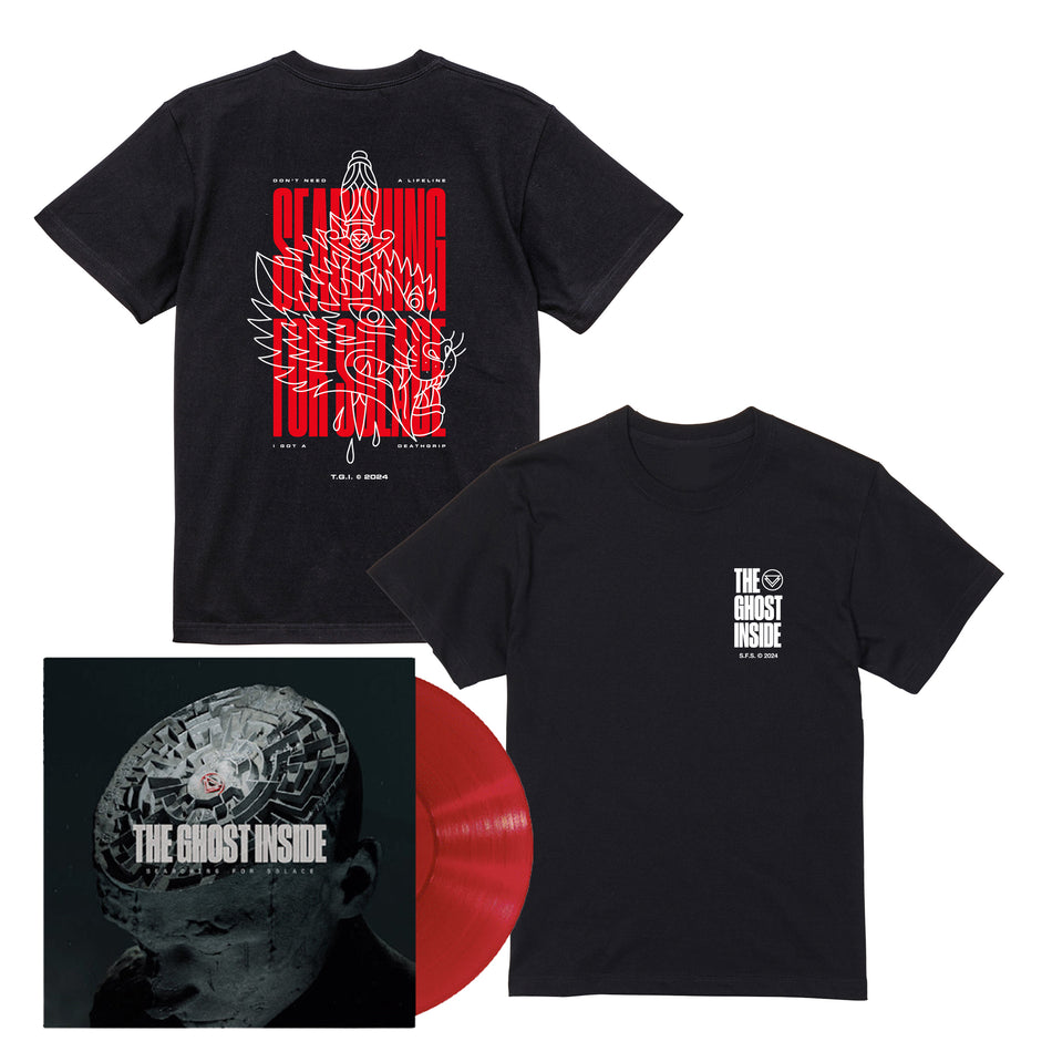 THE GHOST INSIDE - Searching for Solace - VINYL  & T shirts バンドル