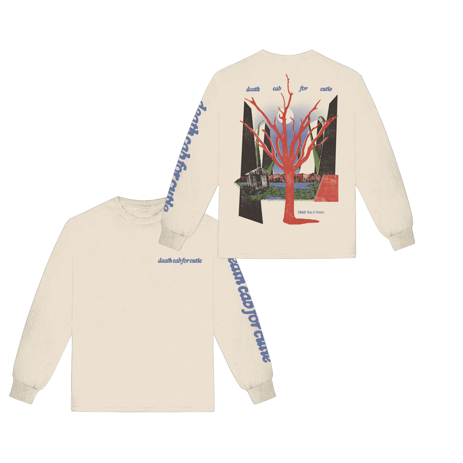 Death Cab for Cutie - I Built You A Tower Longsleeve (Bone)