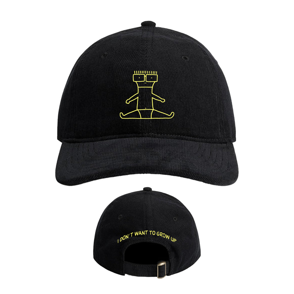Descendents - I Don’t Want to Grow Up Corduroy Hat  - ブラック