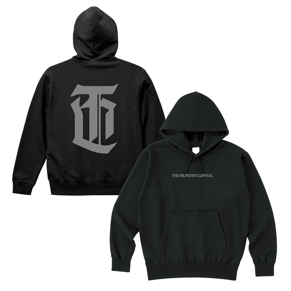THE MURDER CAPITAL - LOGO Hoodie - ブラック