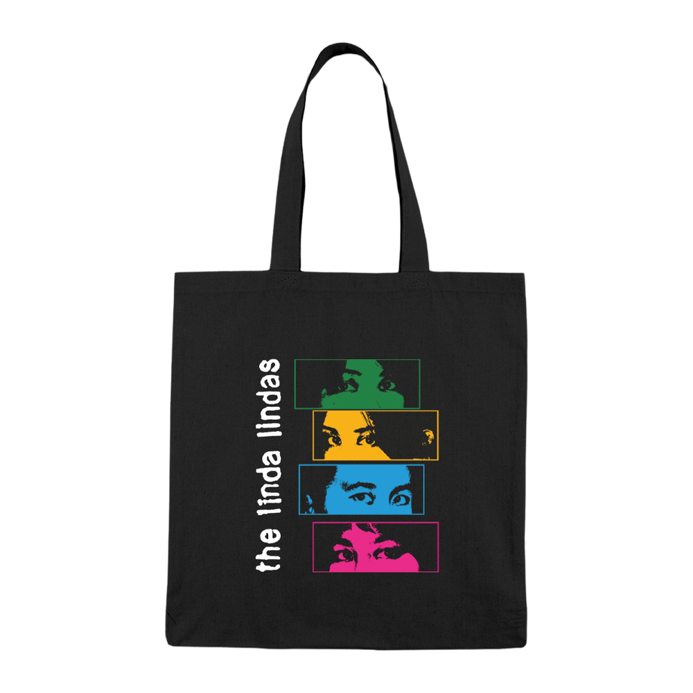 The Linda Lindas Eyes Tote official overseas store mockup