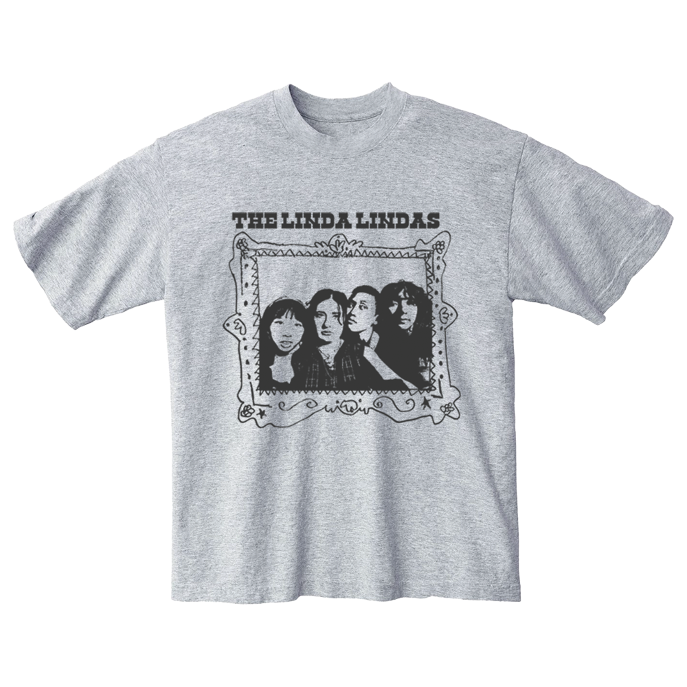 The Linda Lindas Frame Tee official overseas store mockup
