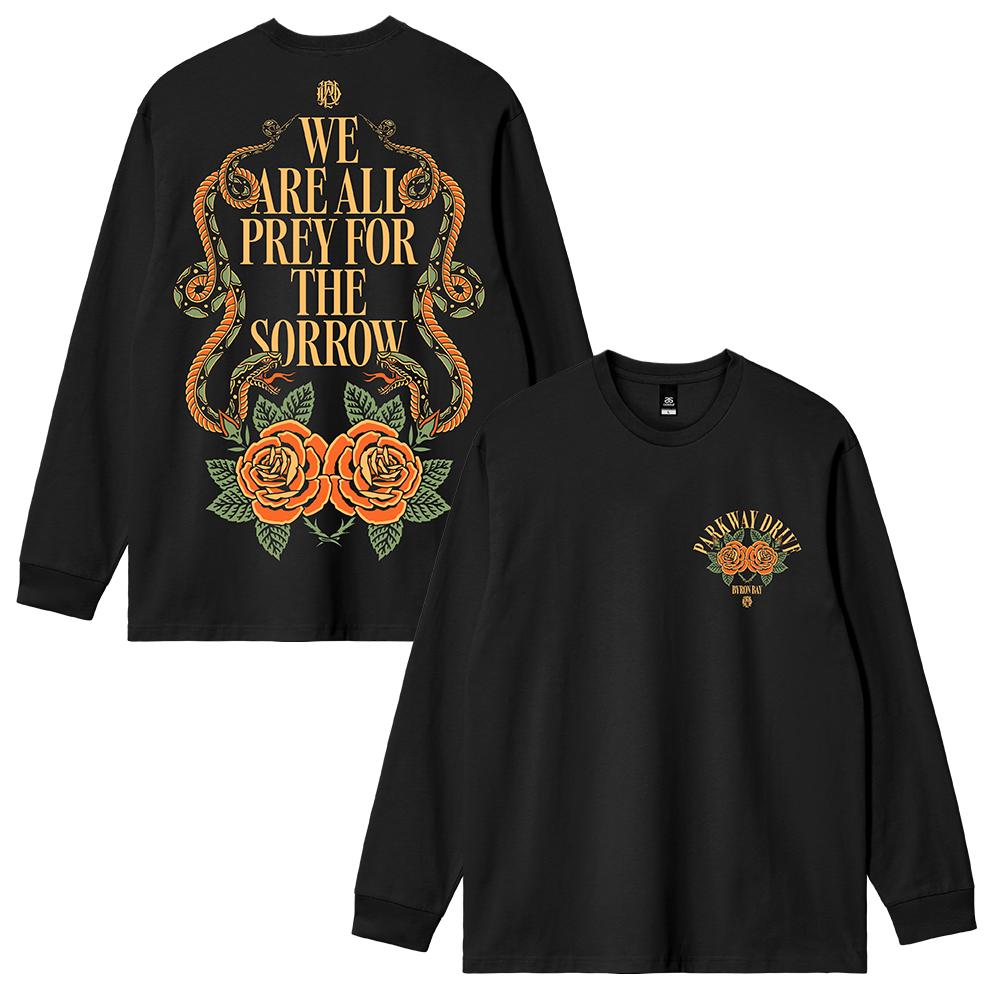 Parkway Drive - Prey Roses Long Sleeve - Black