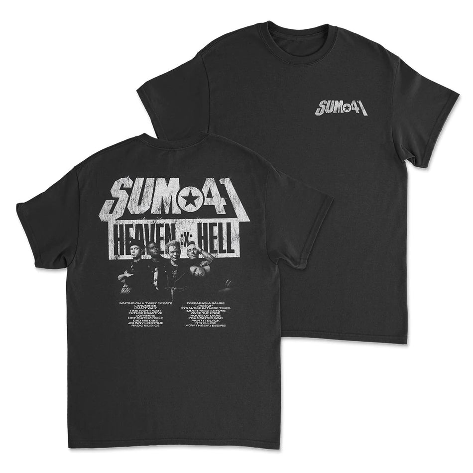 Sum41 - Tracklist T-shirt(BLACK) - Tシャツ