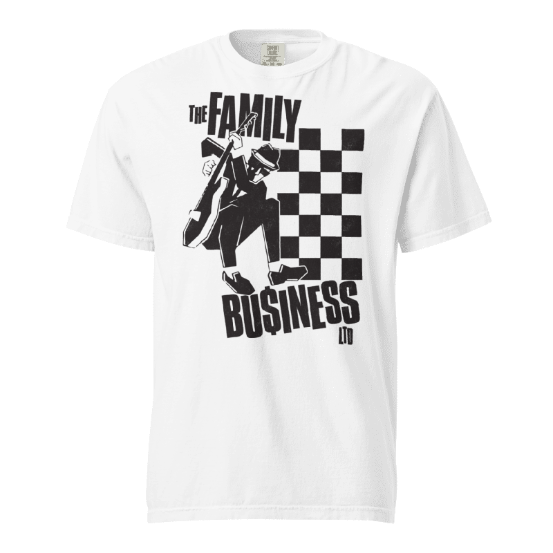 The Family Business LTD – Checkered T-Shirt (White)