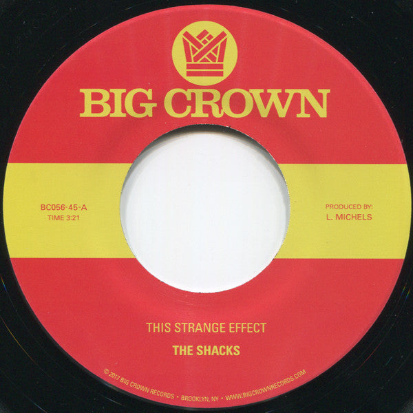 The Shacks – This Strange Effect (7-inch)