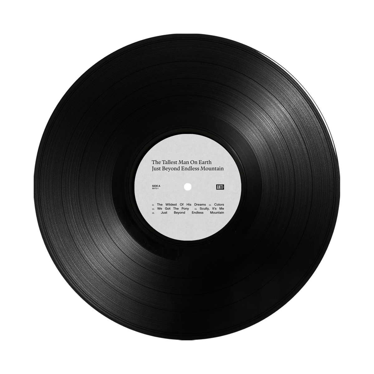 Black vinyl detail