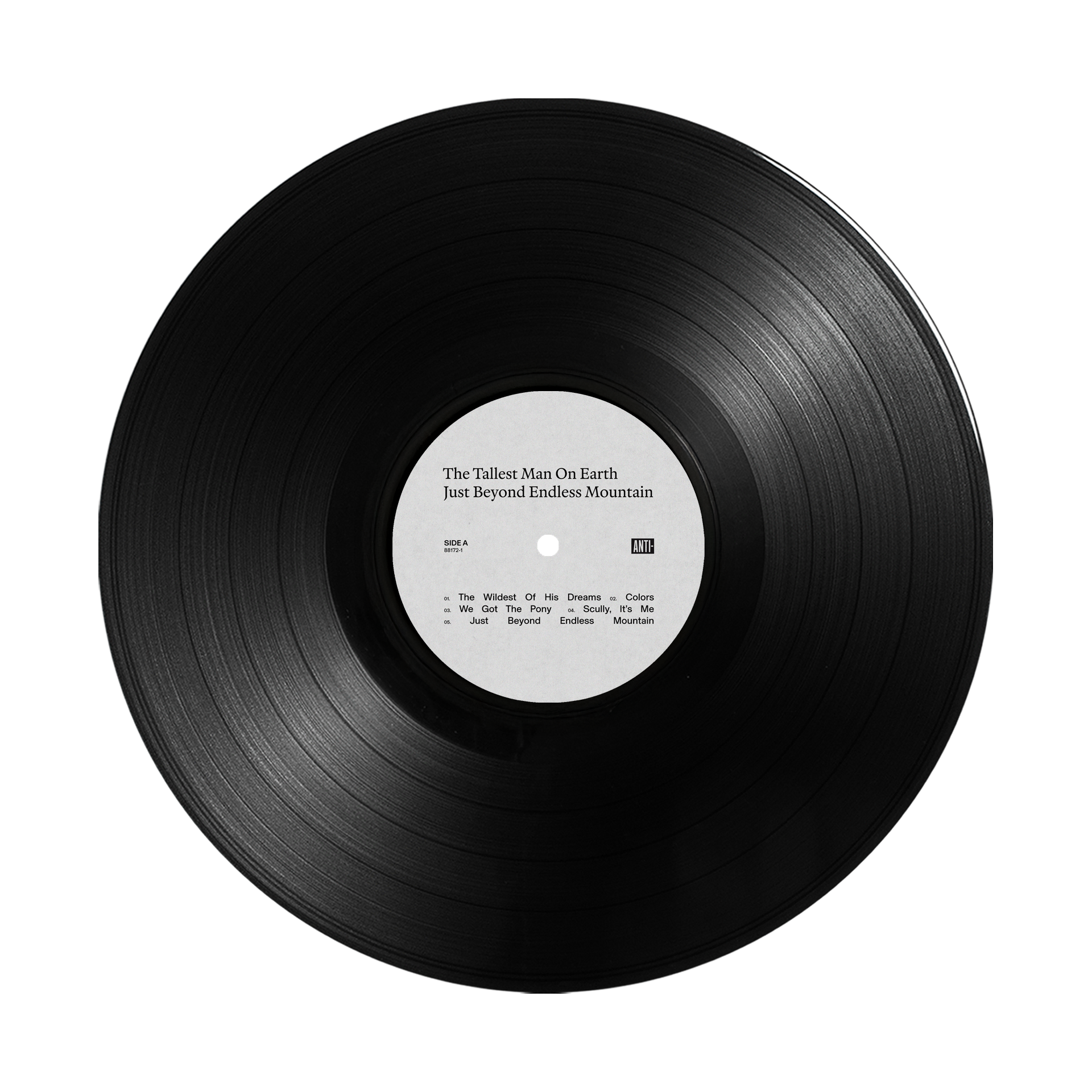 Black vinyl detail