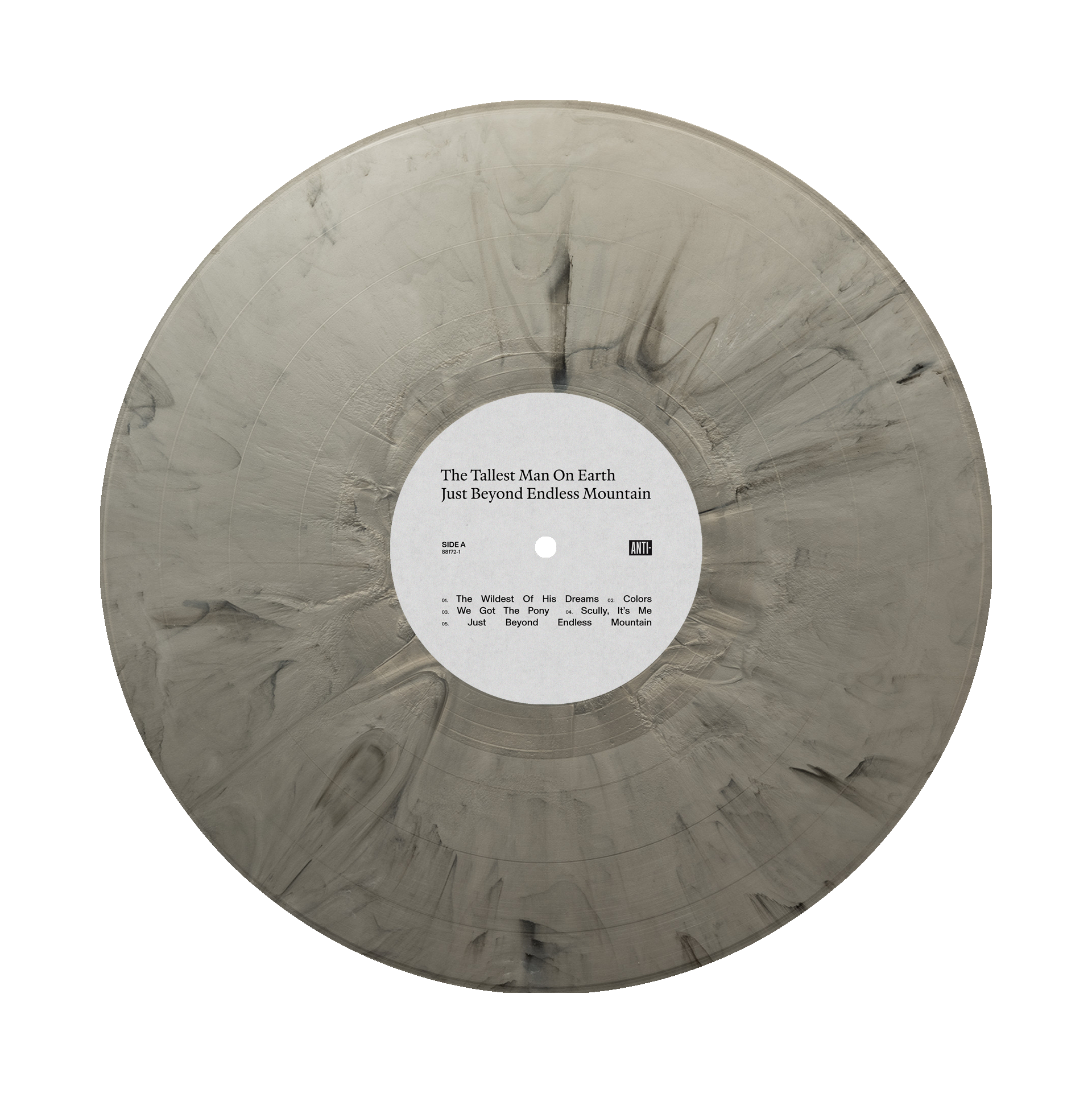 Silver/Smoke vinyl detail