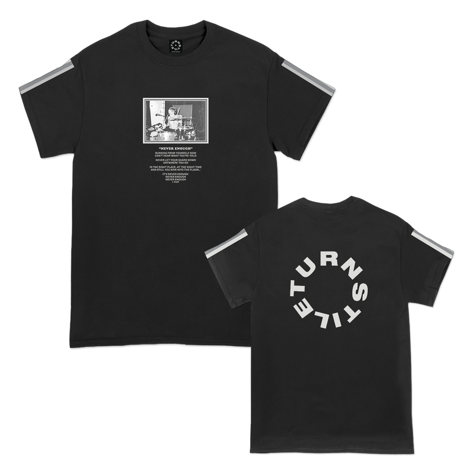 TURNSTILE "NEVER ENOUGH DANIEL" TEE - ブラック