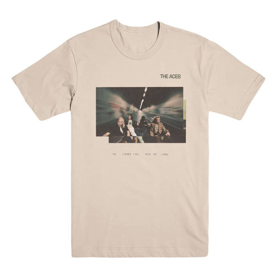 The Aces	- I've Loved You For So Long - T-shirt - Tan