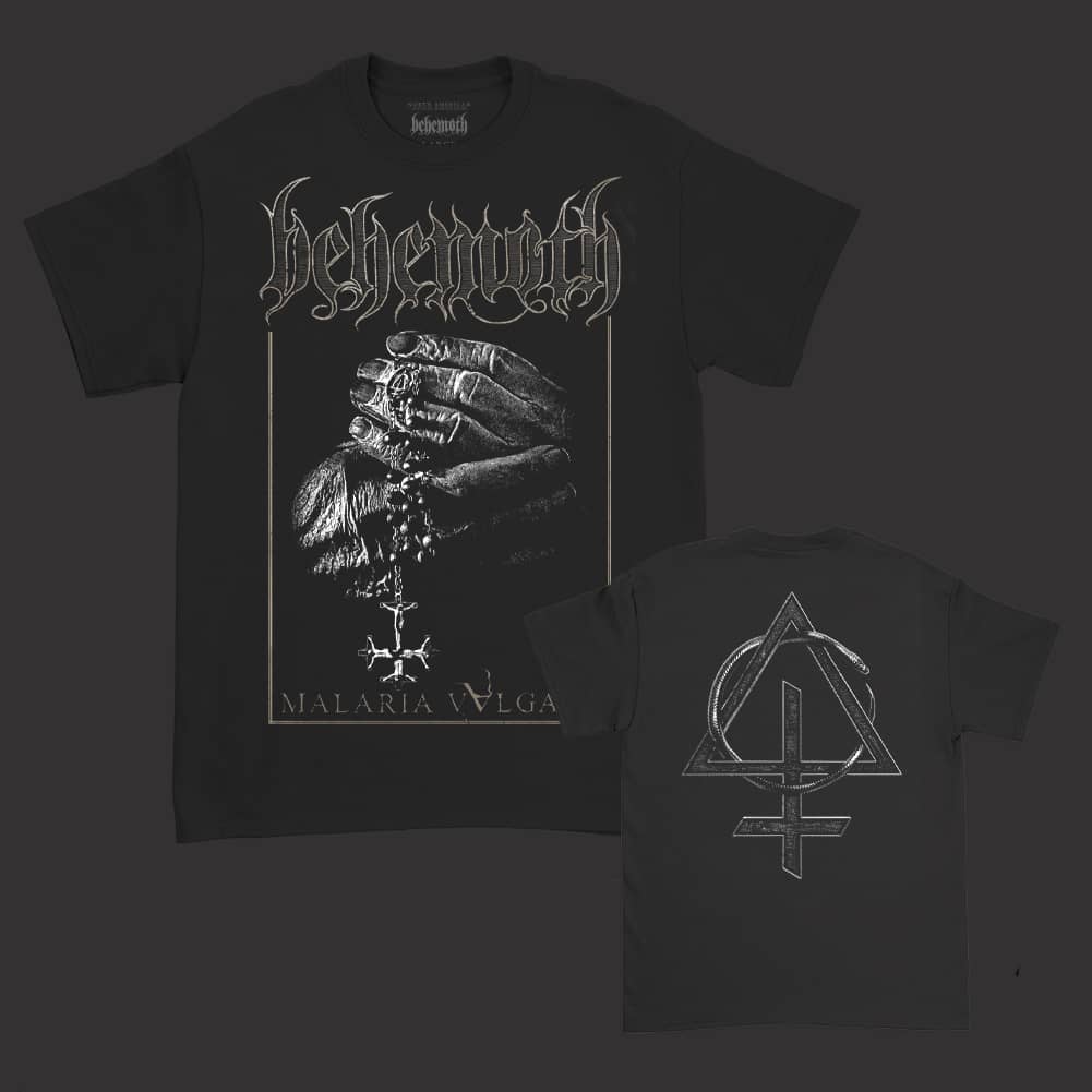 Behemoth - Malaria Vvlgata Tシャツ(ブラック)