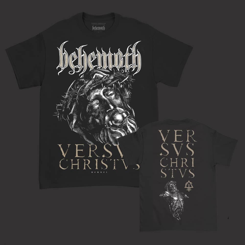 Behemoth (ベヒーモス) - Versvs Christvs Tシャツ (ブラック) – bandstore