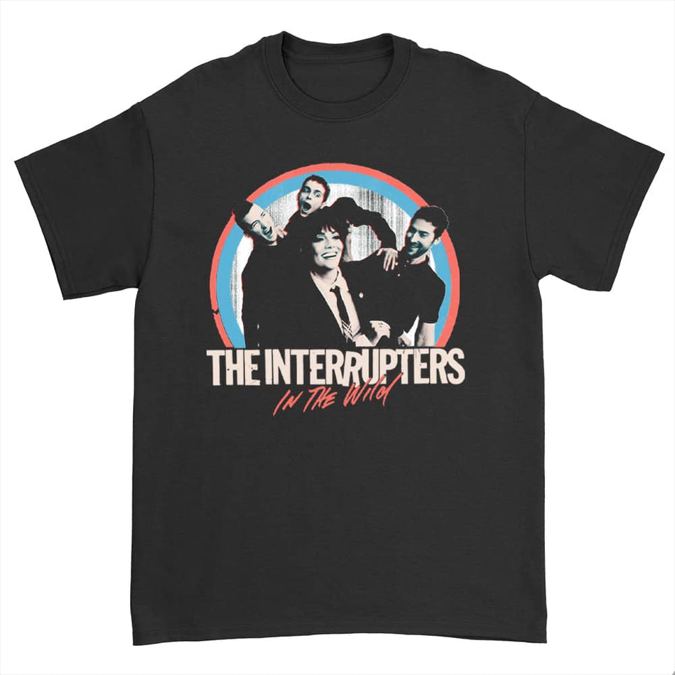 The Interrupters - Cover Circle T-Shirt (Black)
